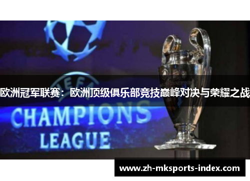 欧洲冠军联赛：欧洲顶级俱乐部竞技巅峰对决与荣耀之战